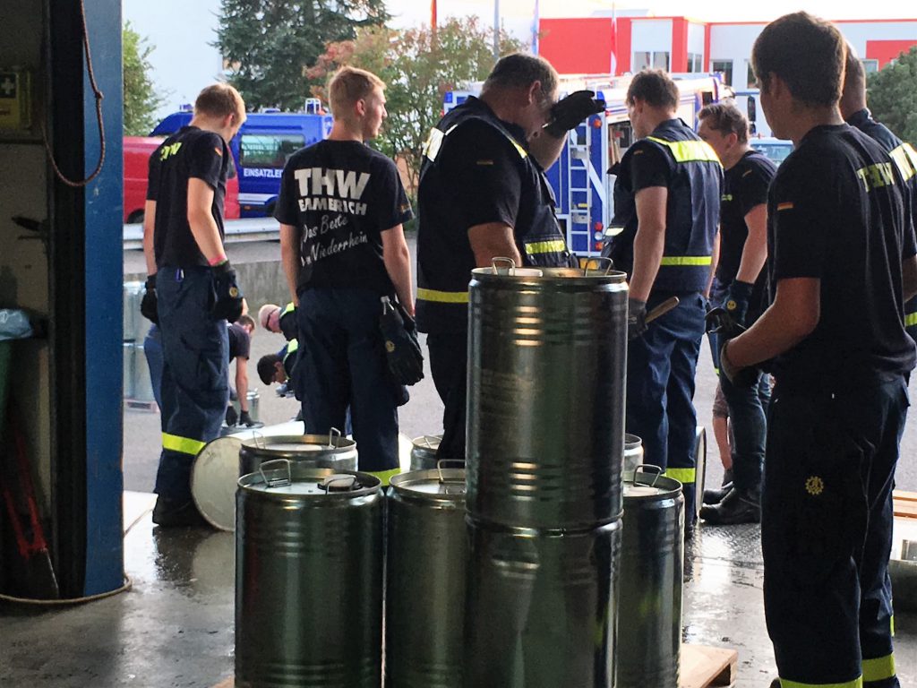 THW unterstützt Zoll